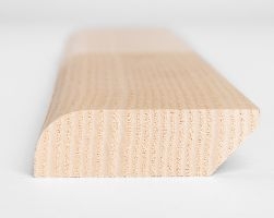 Skirting board ash 20x60mm rounded, beveled per running meter Skirting board ash 20x60mm rounded, beveled per running meter