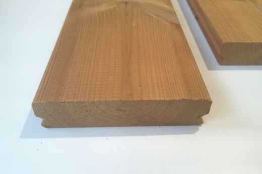 Thermokiefer Terrassendiele 26x118mm je lfm.