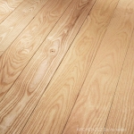 Solid wood plank ash 15x130mm per sqm.