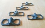 Clips for thermo pine per PU with 100 pcs.