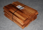 Western Red Cedar shingles 45cm long in a bundle with 9.5 meters width