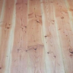 Listoni massicci in abete Douglas 25x143mm al metro quadro.