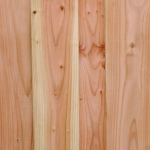 Douglas fir timber cladding smooth edge 40x145mm per square meter