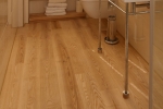 Estate plank domestic ash solid wood plank 15mm in natural per sqm.