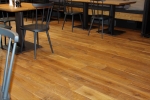Mill floor oak planks 15mm thickness spelt per square meter.
