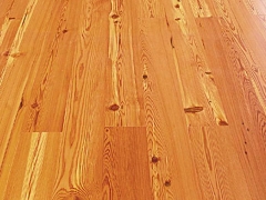 Estate plank Douglas fir, 19 mm thick, natural per square meter.